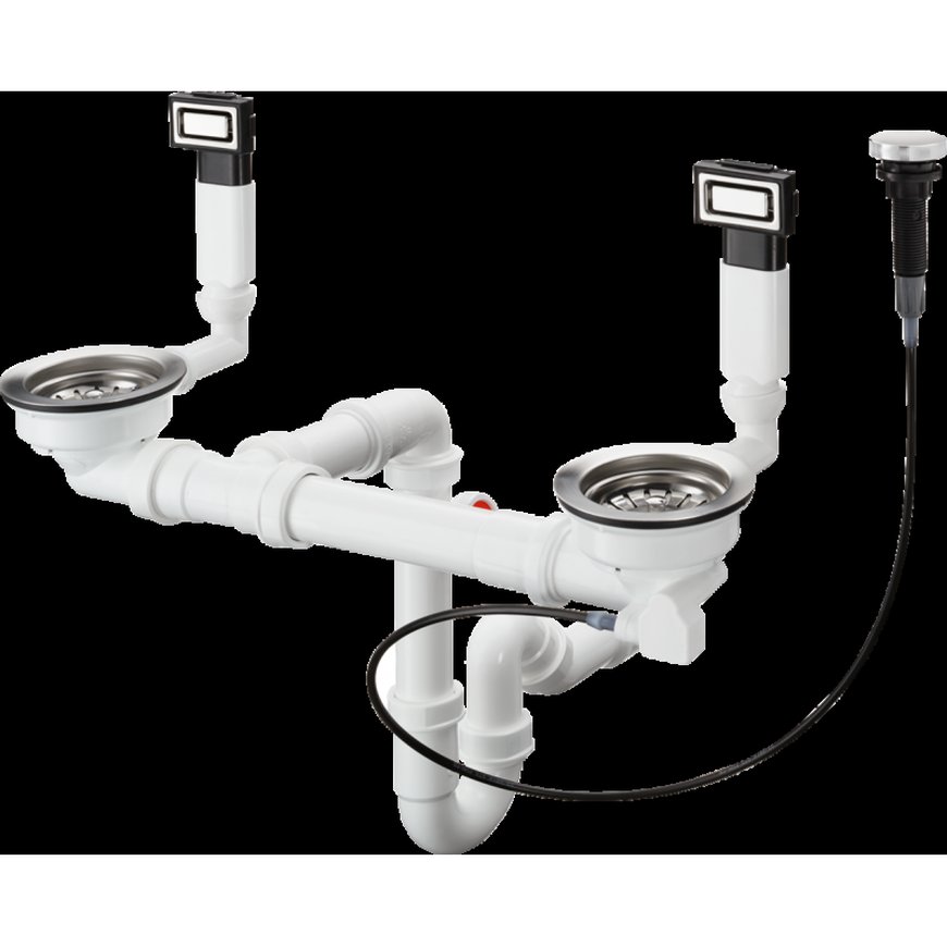 СИФОН ДЛЯ МОЙКИ HANSGROHE D15-11, ХРОМ