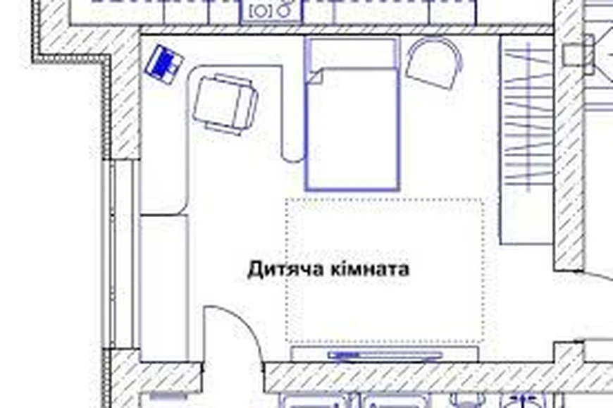 Як розташувати меблі в дитячій кімнаті
