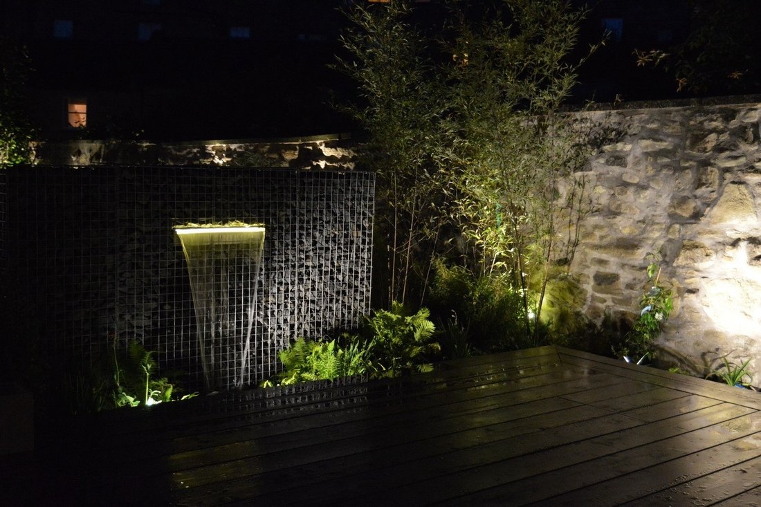 Освещение в саду/Lighting in the garden