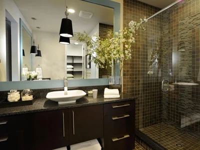 tropical bathroom design