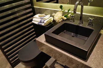 tropical bathroom design