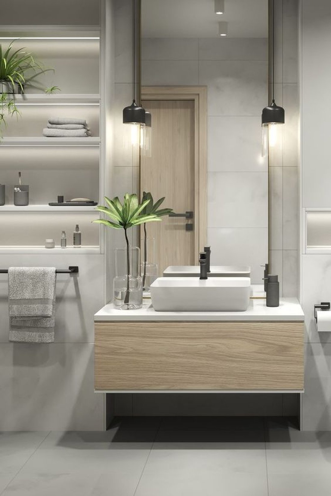 Тепла стіна замість рушникосушарки