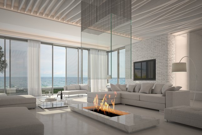 hi-tech living room