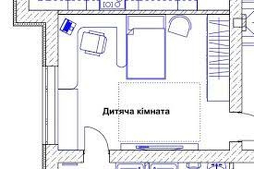 Як розташувати меблі в дитячій кімнаті