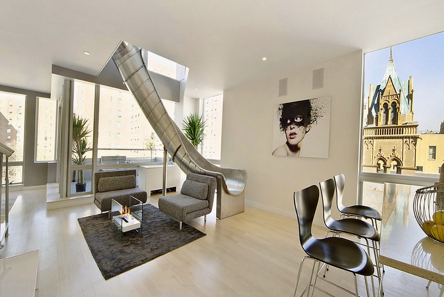 Hi-tech living room