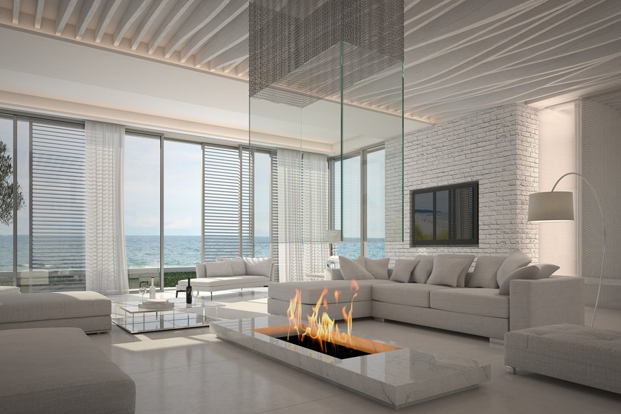 Hi-tech living room