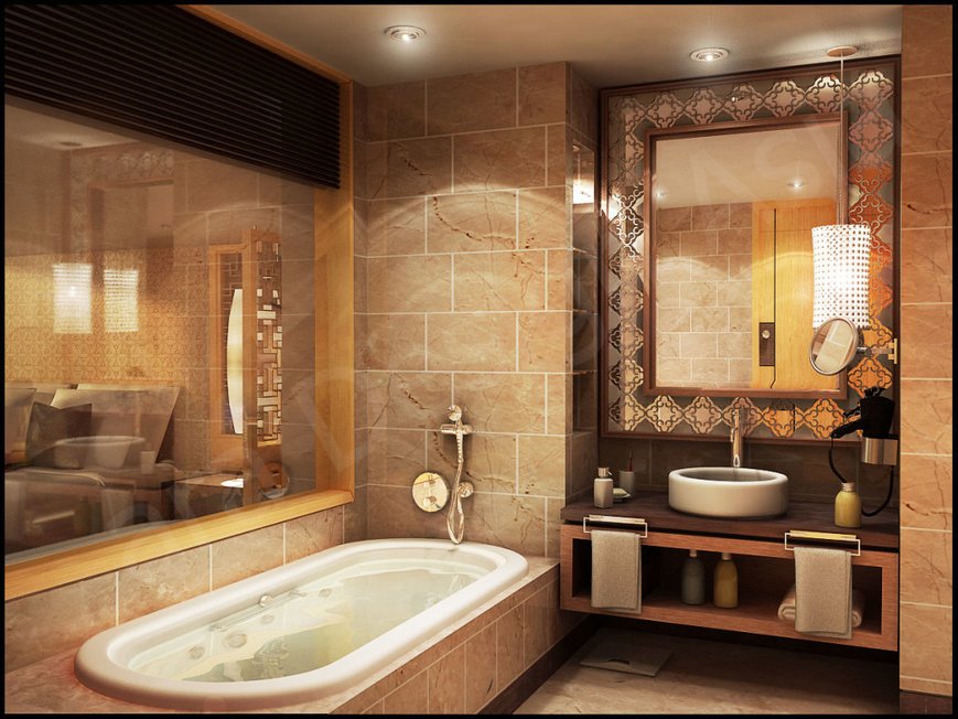 Зеркало в нише
