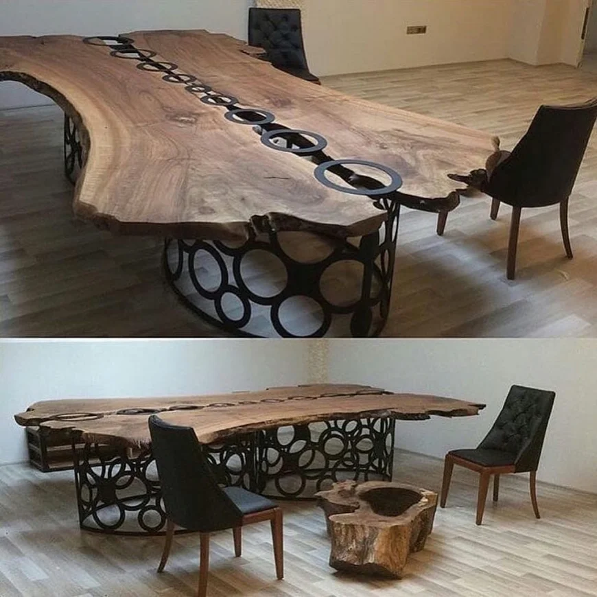 Стол из массива дерева..