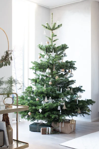 Scandinavian style Christmas tree