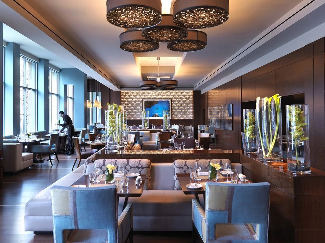 Интерьер ресторана отеля Mandarin Oriental. Барселона