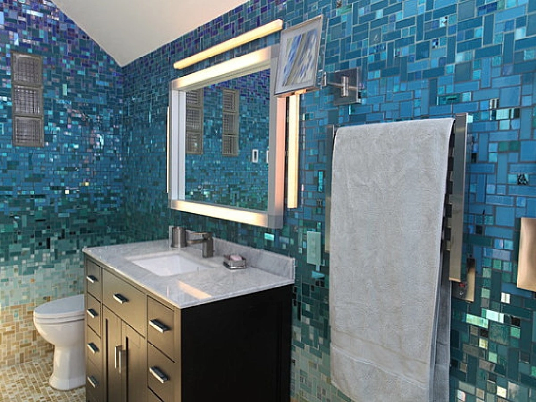 Tropical bathroom