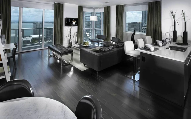 hi-tech living room