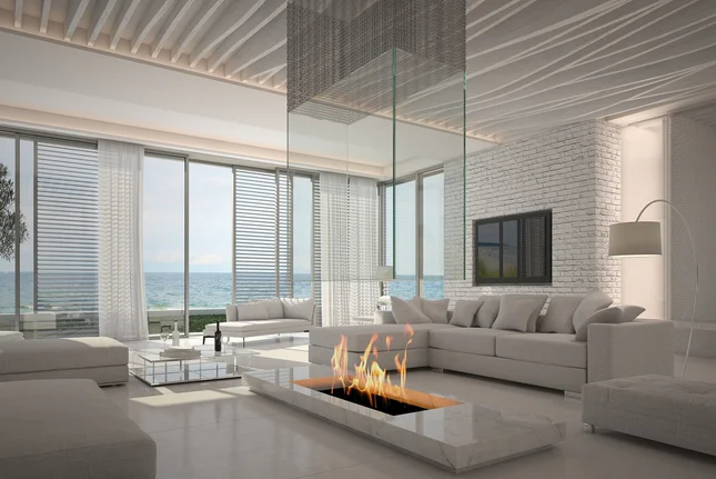 hi-tech living room