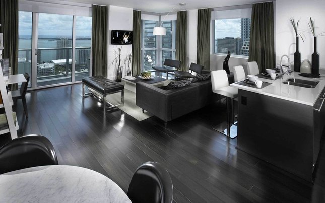 hi-tech living room
