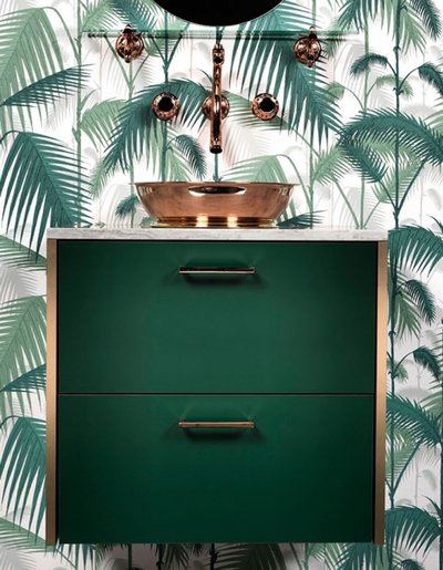 tropical bathroom design