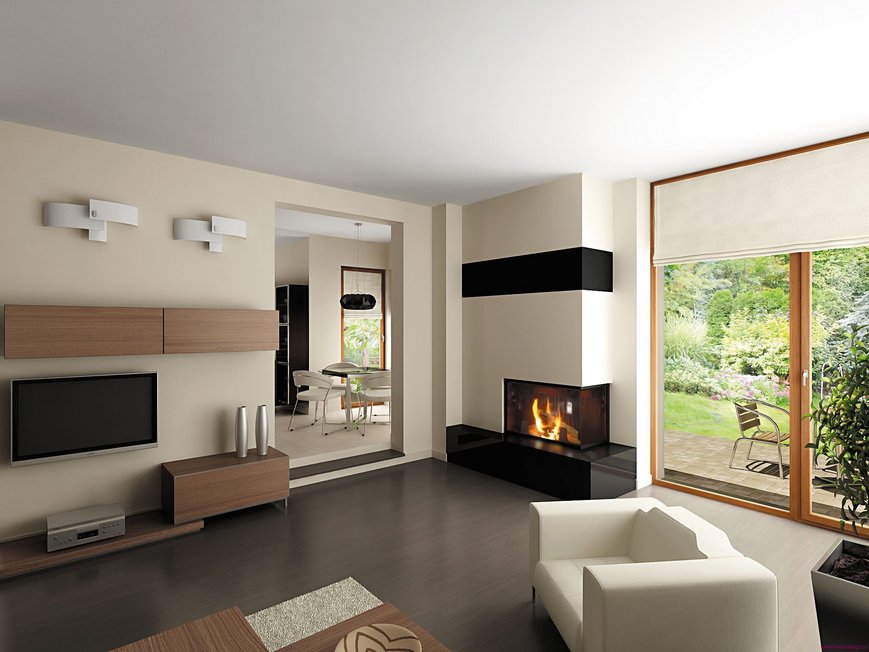 Hi-tech living room